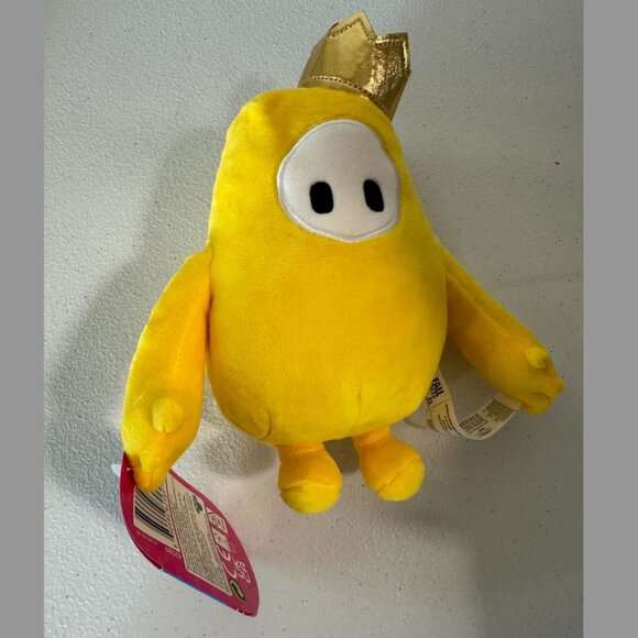 Fall Guys Moose Toys Original Yellow Bean Skin Official Collectable 8" P… - Picture 1 of 3